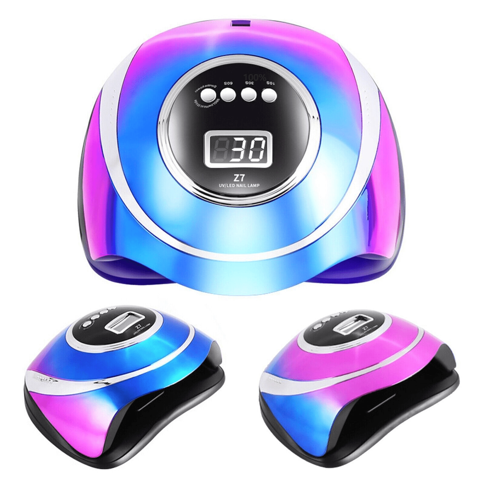 Професионална печка за нокти Z7, 180W с 57 LED светлини - Atron Професионална печка за нокти Z7, 180W с 57 LED светлини - Atron